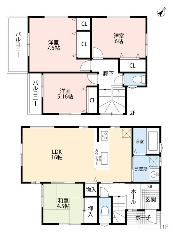 間取図・土地図