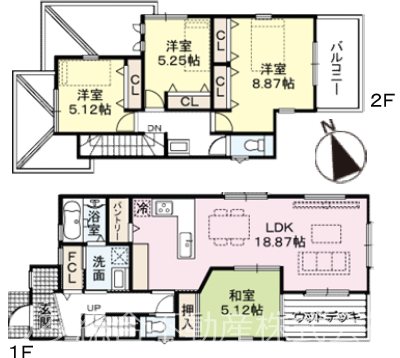 間取図・土地図