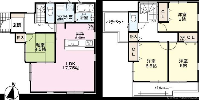 間取図・土地図