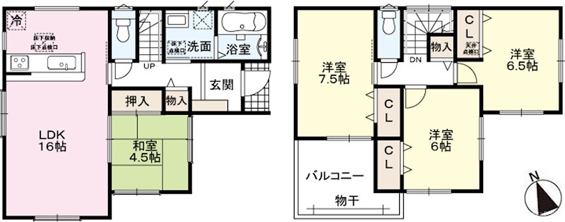 間取図・土地図