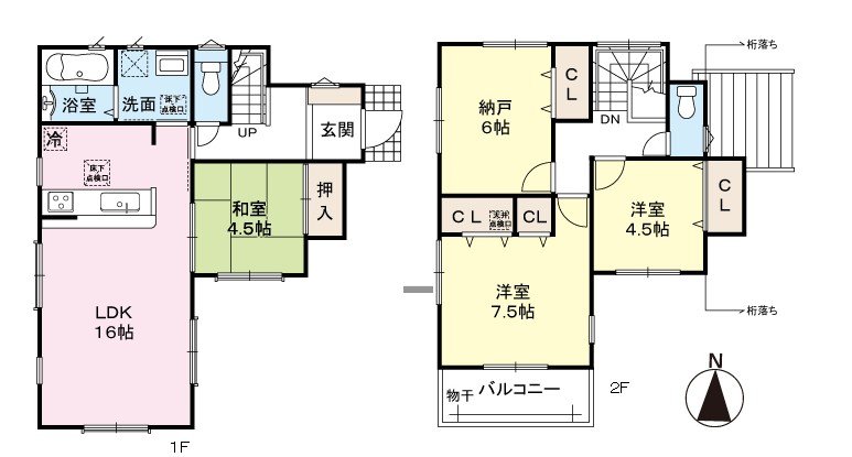 間取図・土地図