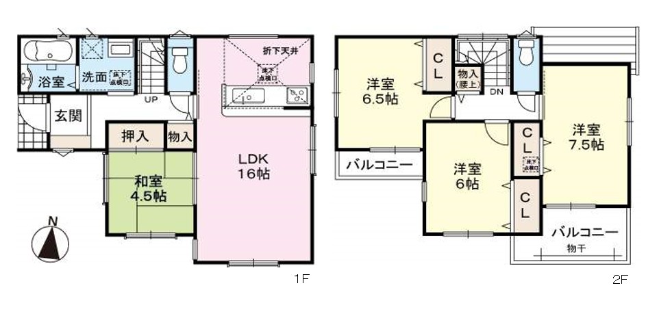 間取図・土地図